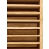 Oakleigh Home Azya Bamboo Marker &amp; Pen Desk Organiser
