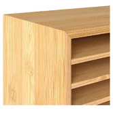 Oakleigh Home Azya Bamboo Marker &amp; Pen Desk Organiser