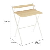 Oakleigh Home Saxon Foldable Study Desk