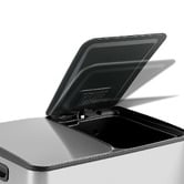 Oakleigh Home Zora 60L Stainless Steel Dual Bucket Rubbish Bin
