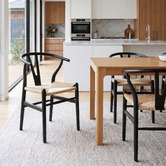 Oakleigh Home Hans Wegner Replica Dining Chairs