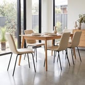 Oakleigh Home Mira PU Leather Dining Chairs