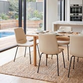 Oakleigh Home Mira PU Leather Dining Chairs