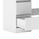Oakleigh Home 2 Piece Safiya LED Dressing Table &amp; Stool Set