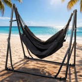 Oakleigh Home Zaire Cotton-Blend Hammock with Stand