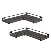 Oakleigh Home Charlotte Floating Corner Wall Shelves