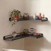 Oakleigh Home Charlotte Floating Corner Wall Shelves