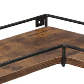 Oakleigh Home Charlotte Floating Corner Wall Shelves