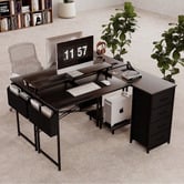 Oakleigh Home Aurora L-Shape Gaming Desk