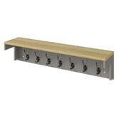 Oakleigh Home Nevaeh 7 Hook Coat Rack