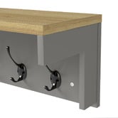 Oakleigh Home Nevaeh 7 Hook Coat Rack