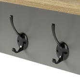 Oakleigh Home Nevaeh 7 Hook Coat Rack