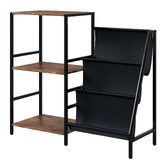 Oakleigh Home Kinsley 2 Tier Vinyl Record Player Stand