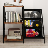 Oakleigh Home Kinsley 2 Tier Vinyl Record Player Stand