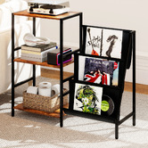 Oakleigh Home Kinsley 2 Tier Vinyl Record Player Stand