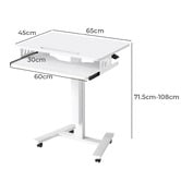 Oakleigh Home Hadley Sit &amp; Stand Mobile Desk