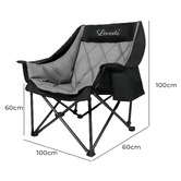 Oakleigh Home Azur Oversized Foldable Camping Chair