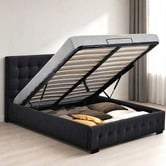 Oakleigh Home Tyler Gas Lift Storage Bed Frame