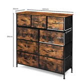 Oakleigh Home Livia 9 Drawer Chest