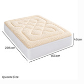 Oakleigh Home DreamZ Wool Mattress Topper