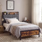 Oakleigh Home Clarisse Bed with Charging Station