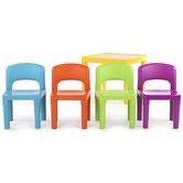 Gem Toys Kids' 4 Seater Table &amp; Chair Set