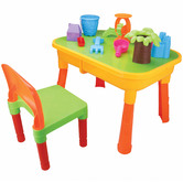 Gem Toys Sand &amp; Water Table &amp; Chair Playset