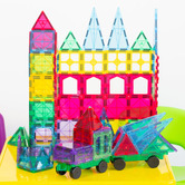 Gem Toys Gem Toys 120 Piece Magnetic Tile Set