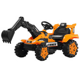 Lenoxx Kids Orange Ride-On Excavator