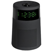 Grafton Home Goods Black Cylinder Alarm Clock with Projector