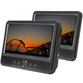 Grafton Home Goods 25cm Twin Screen Portable DVD Player