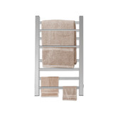 Grafton Home Goods 500 x 800mm Aluminium Heated Wall Mounted Towel Rail