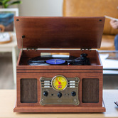 Grafton Home Goods Lenoxx Bluetooth Retro Music Centre