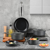 Grafton Home Goods 5 Piece Non-Stick Aluminium Cookware Set