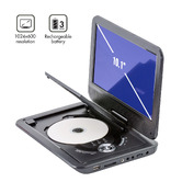 Grafton Home Goods 26cm Black Portable DVD Player