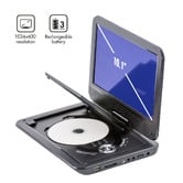 Grafton Home Goods 26cm Black Portable DVD Player