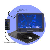 Grafton Home Goods 26cm Black Portable DVD Player