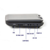 Grafton Home Goods 26cm Black Portable DVD Player