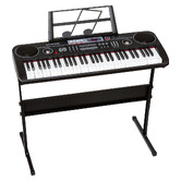Grafton Home Goods Melodia 61-Keys Electronic Keyboard with Stand