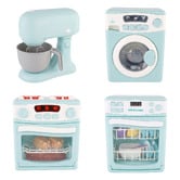 Grafton Home Goods Lenoxx Kids 4 Piece Home Appliance Playset with Light &amp; Sound