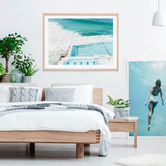 Le Concept Art Bondi Icebergs Framed Print