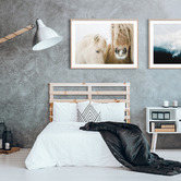 Le Concept Art Wild Ponies Framed Print