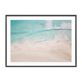 Le Concept Art Aerial Beach Framed Print