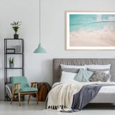 Le Concept Art Aerial Beach Framed Print