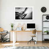 Le Concept Art Duck Dive Framed Print