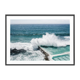 Le Concept Art Bondi Crash Framed Print