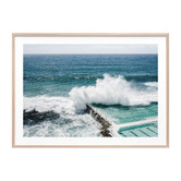 Le Concept Art Bondi Crash Framed Print