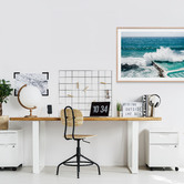 Le Concept Art Bondi Crash Framed Print