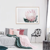 Le Concept Art King Protea II Framed Print
