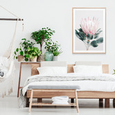 Le Concept Art Protea Framed Print